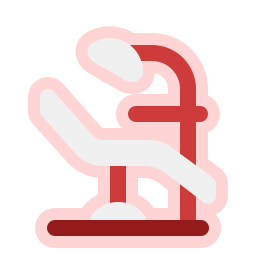 Dental chair icon