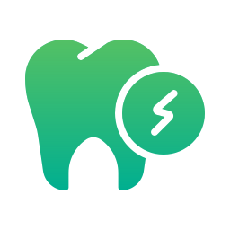 Sensitive tooth icon