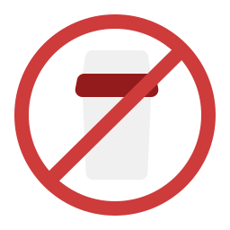geen koffie icoon