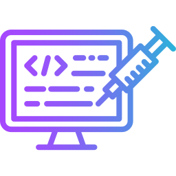 Code injection icon