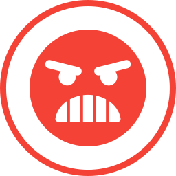 Angry icon