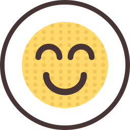 Happy face icon