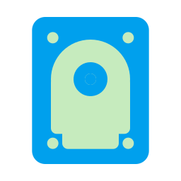 Hard disk icon