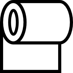 rollo de papel icono