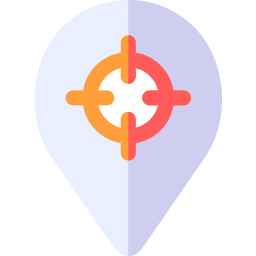 pin de ubicación icono