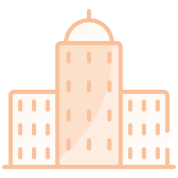 edificio alto icono