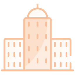 High rise building icon