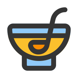 Punch bowl icon