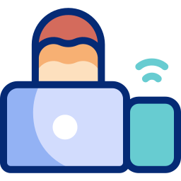 Digital native icon
