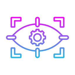 scanner oculaire Icône