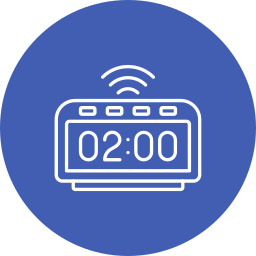 Smart clock icon