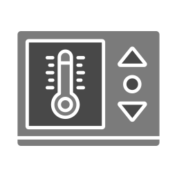 controllo della temperatura icona