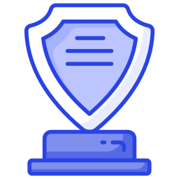 Shield trophy icon
