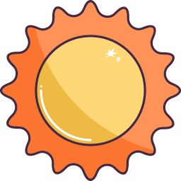 Sun icon