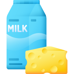 productos lácteos icono