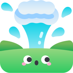 Water spring icon