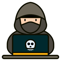 pirata informático icono