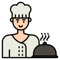 cuoco maschio icona
