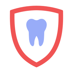 seguro dental Ícone