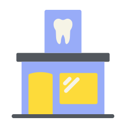 Dental clinic icon