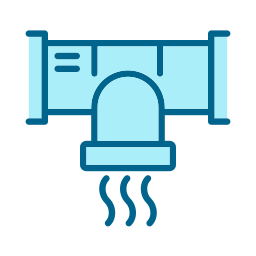 Air duct system icon