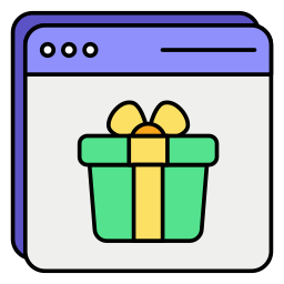 online cadeau icoon