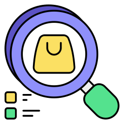 bolsa de búsqueda icono