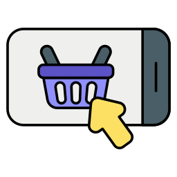 mobile shopping-app icon