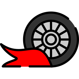Колесо автомобиля иконка