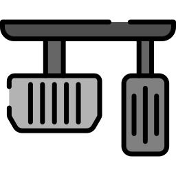 Car pedals icon