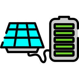 Solar panel icon