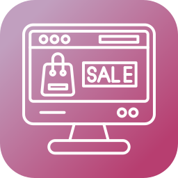 Online sale icon