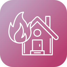 家が燃えている icon