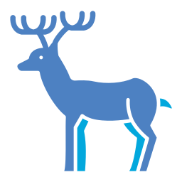 cerf Icône