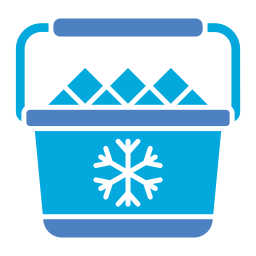 Ice bucket icon