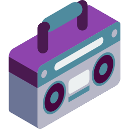 Boom box icon