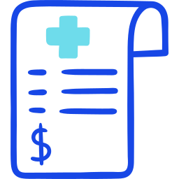 Medical bill icon