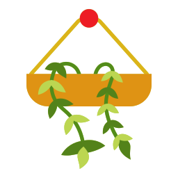 Hanging plant icon