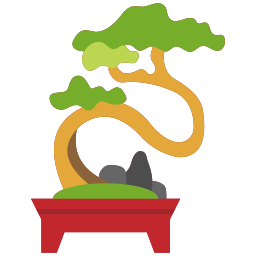 Árvore bonsai Ícone