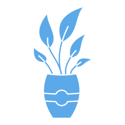 roślina wewnętrzna ikona
