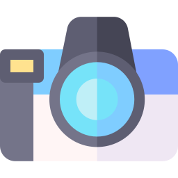 Cute camera icon