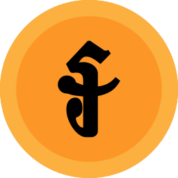Cambodian riel icon