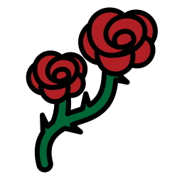 rose Icône