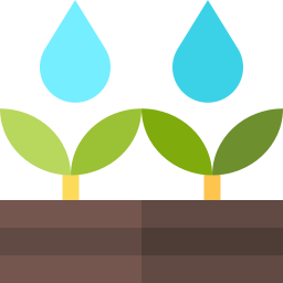 Irrigación icono