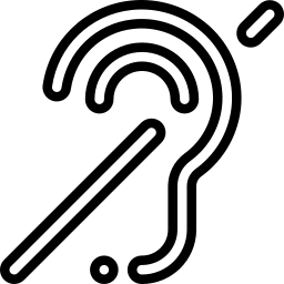 Audición icono