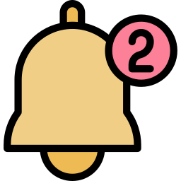 Notification bell icon