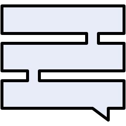 Speech bubble icon