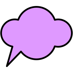 Speech bubble icon