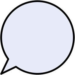 Speech bubble icon