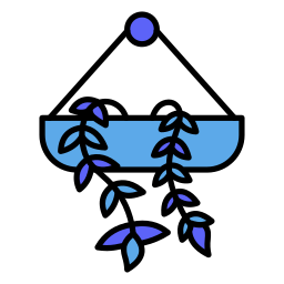 Hanging plant icon